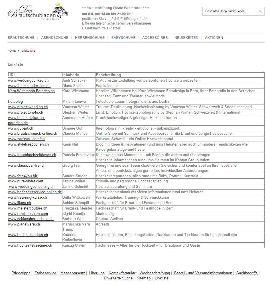 Brautschuhladen Partner