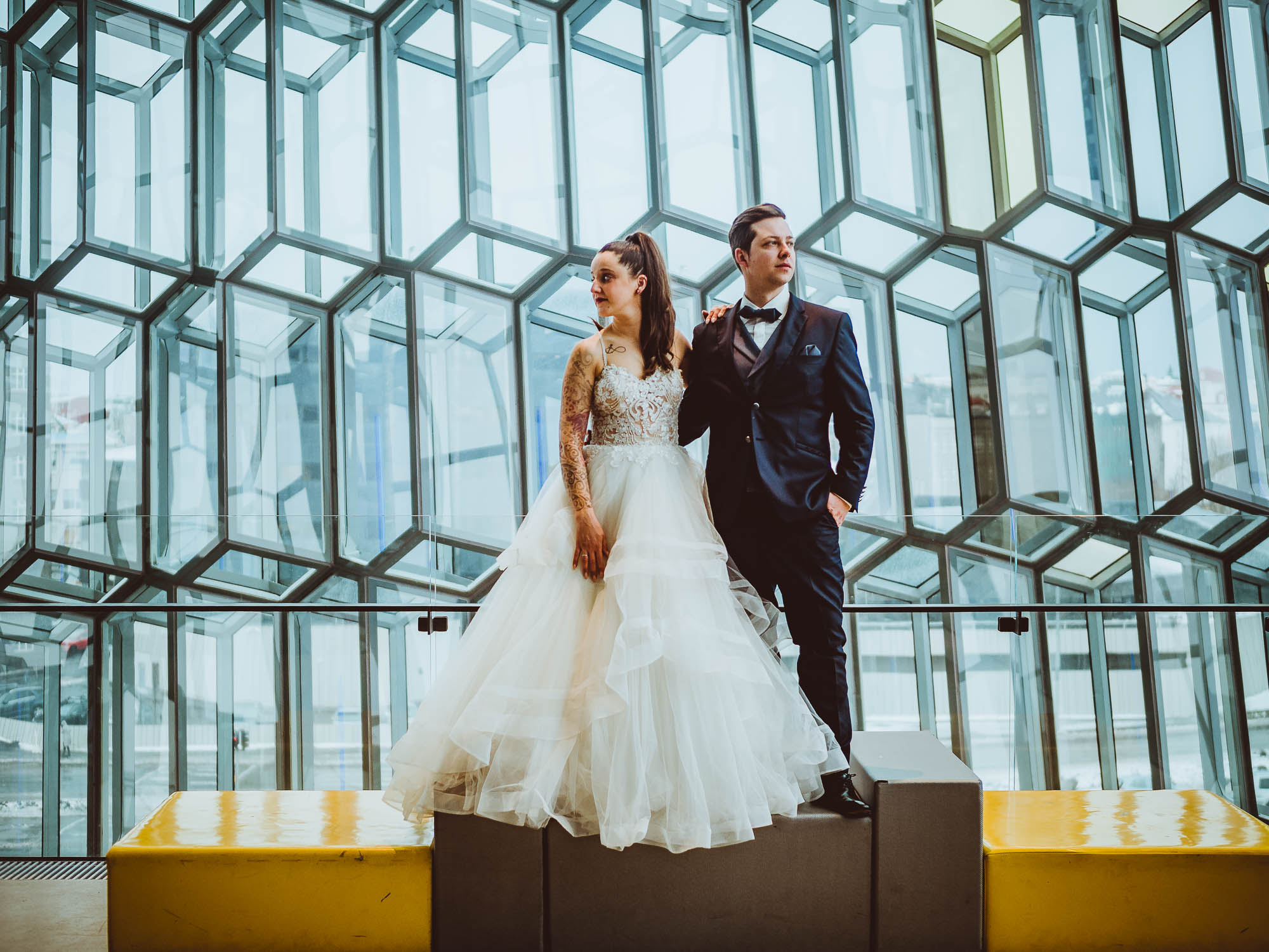 After Wedding Photoshoot in Reykjavik City