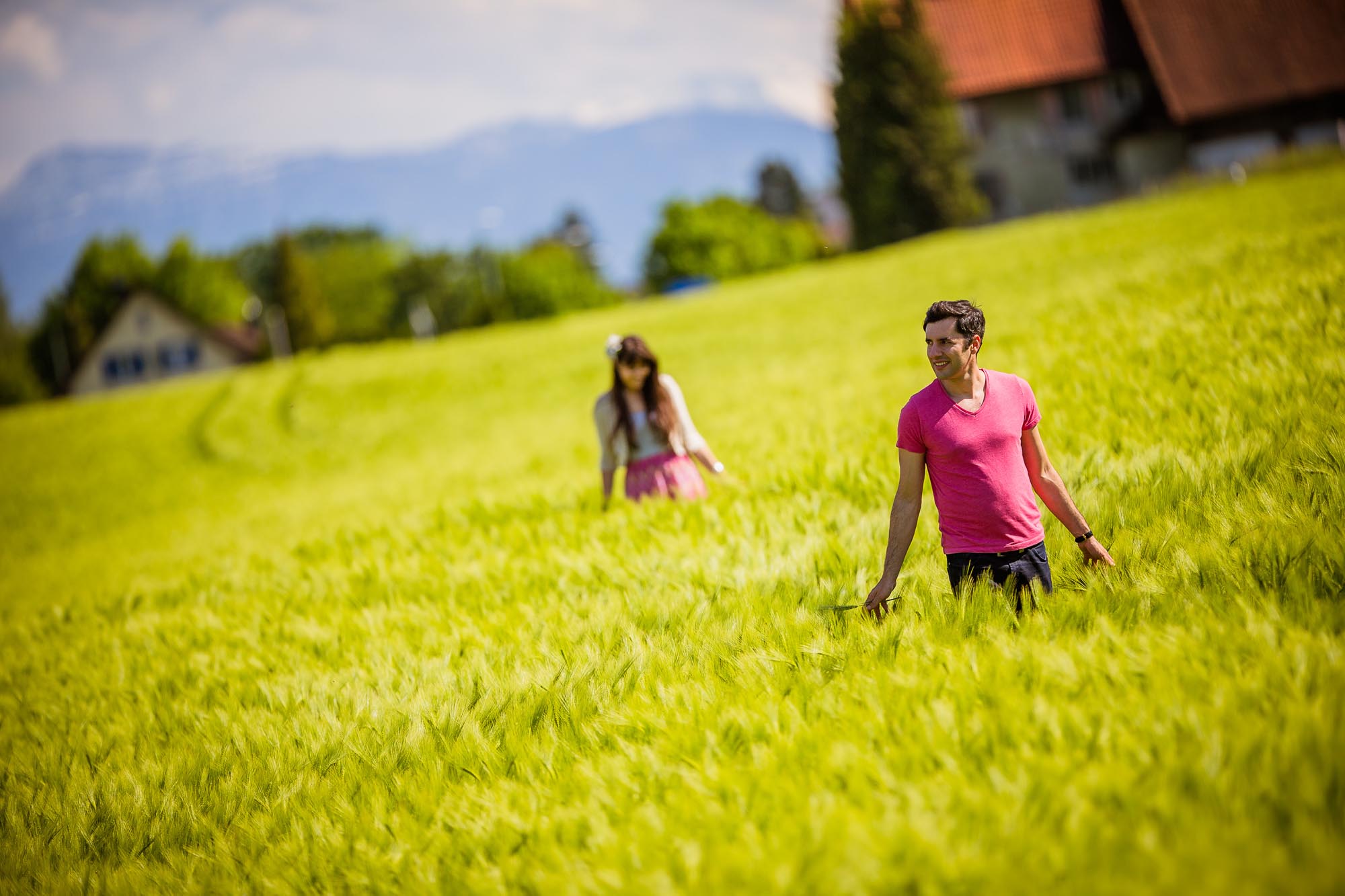 Sabrina und Christian Kapelle Maria Hilf Merenschwand 9368