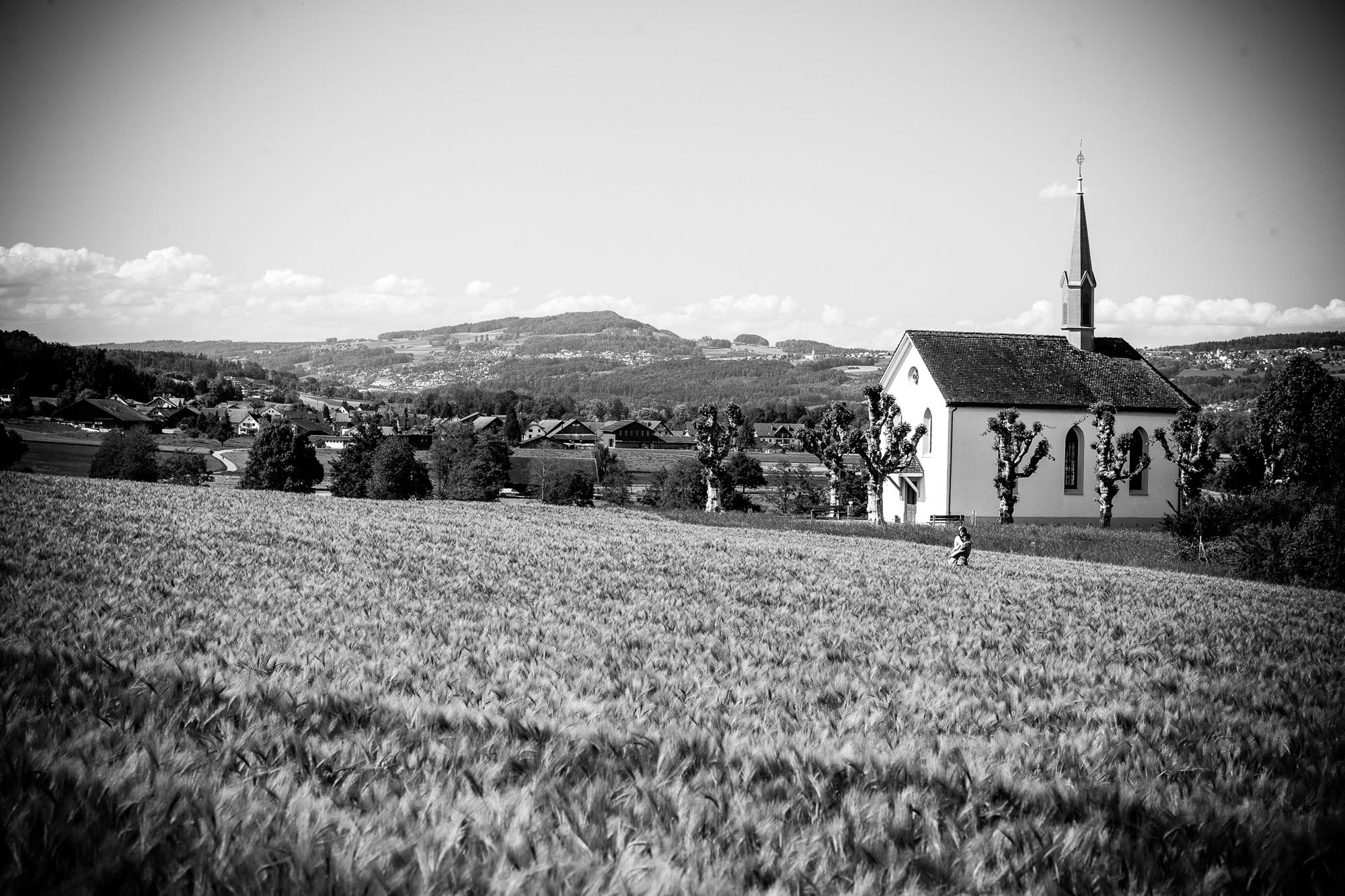 Sabrina und Christian Kapelle Maria Hilf Merenschwand 9521