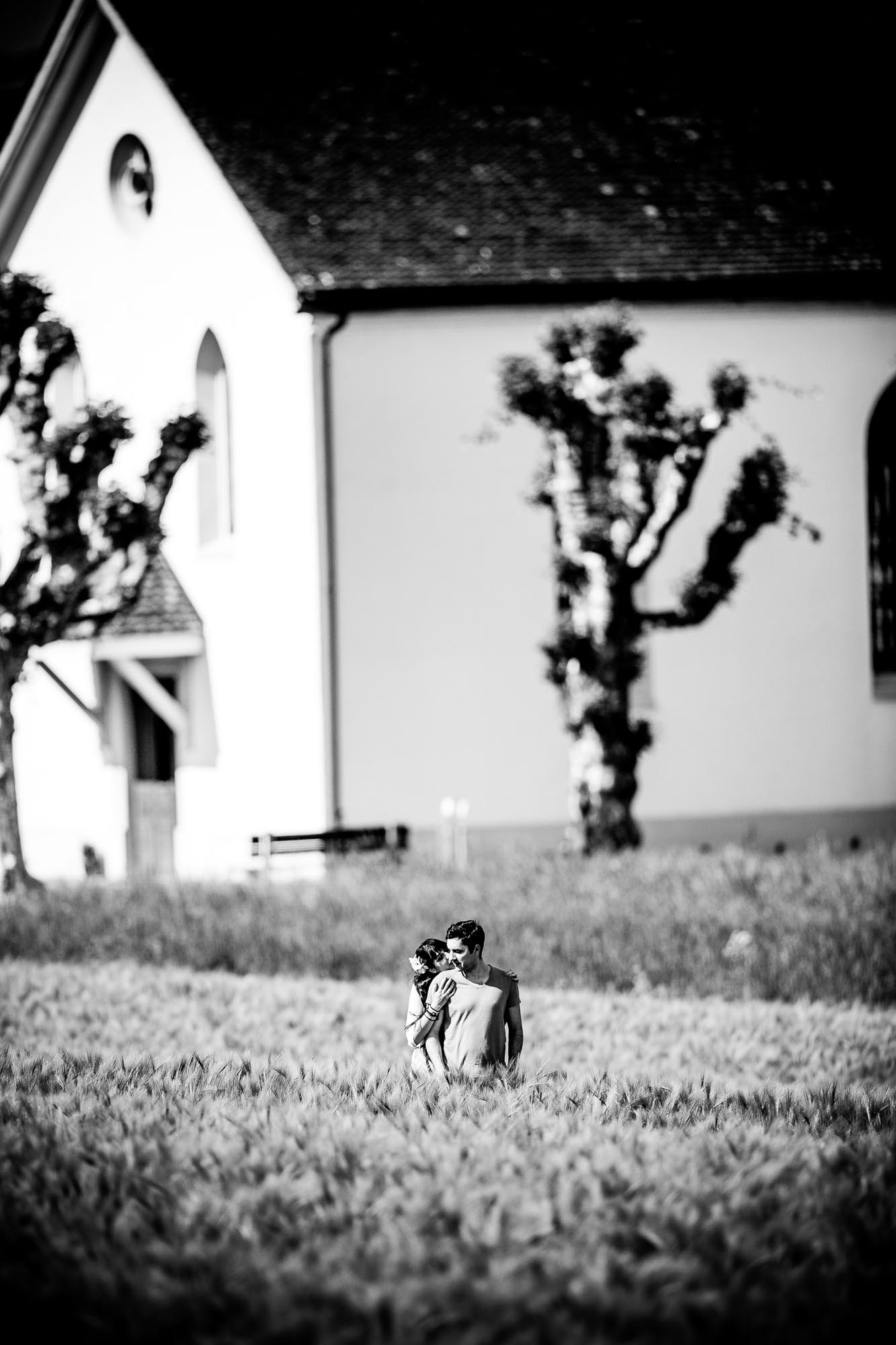 Sabrina und Christian Kapelle Maria Hilf Merenschwand 9545