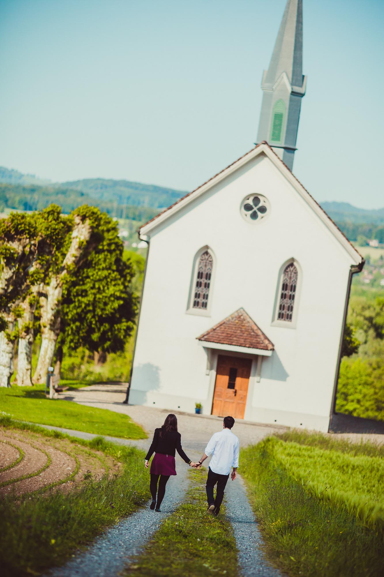 Sabrina und Christian Kapelle Maria Hilf Merenschwand 9870
