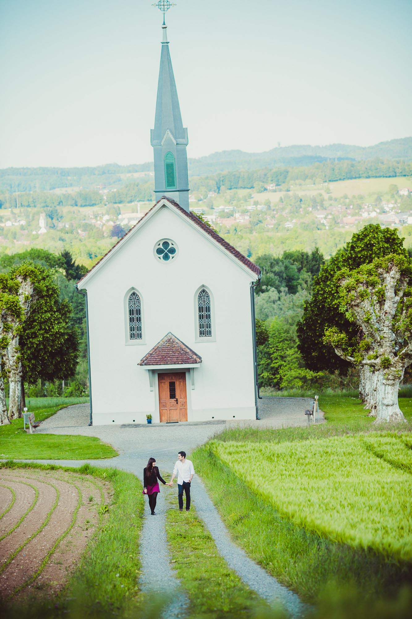 Sabrina und Christian Kapelle Maria Hilf Merenschwand 9919