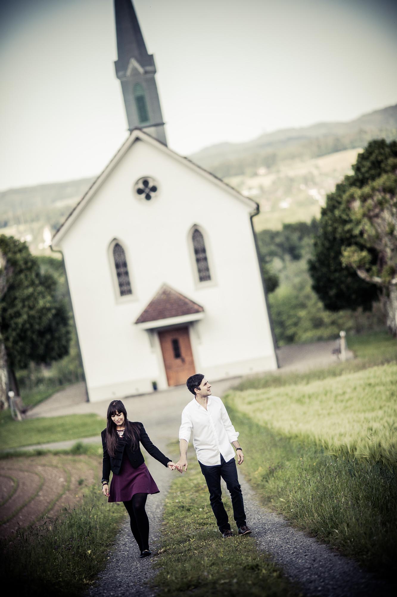 Sabrina und Christian Kapelle Maria Hilf Merenschwand 9933 2